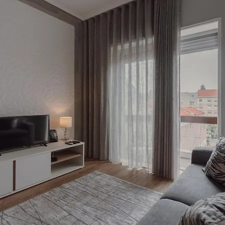 1br With Ac Near Palacio De Cristal Apartament Porto